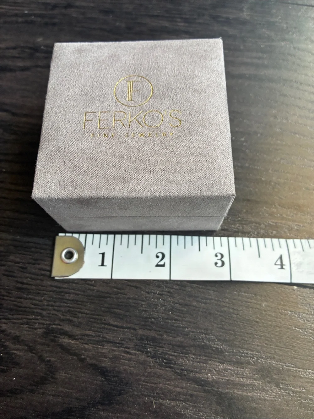 Ferko's Fine Jewelry Gray Jewelry Box - Elegant Jewelry Organizer
